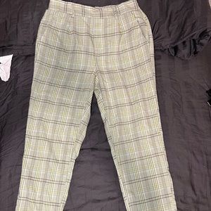 Plaid pants